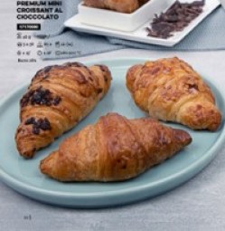 Mini Croissant premium Ciocc. Nocciola Mediterranea Surgelati Teramo Abruzzo